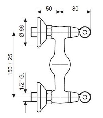 Чертеж с размерами