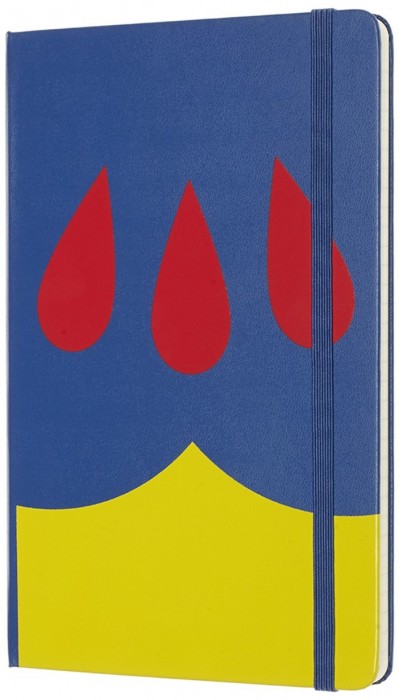 Moleskine Snow White Ruled Notebook Blue