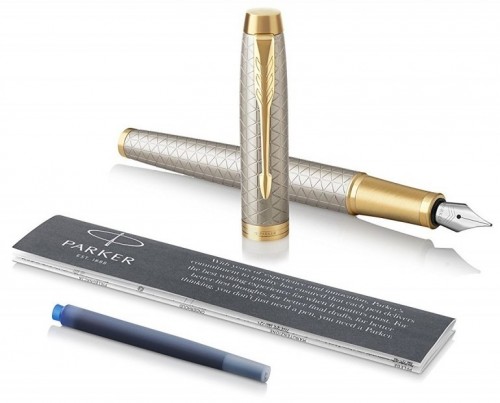 Parker IM Premium F323 Warm Silver GT