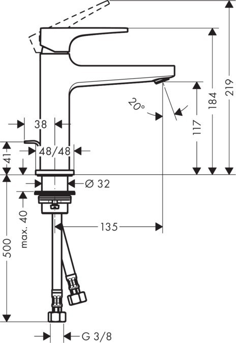 Hansgrohe Metropol 74506