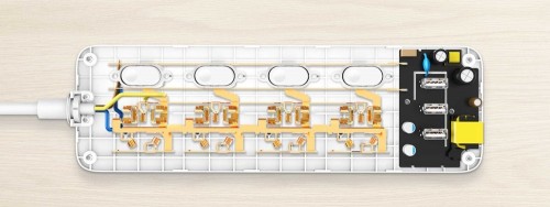 Xiaomi Mi Power Strip 4 sockets / 3 USB