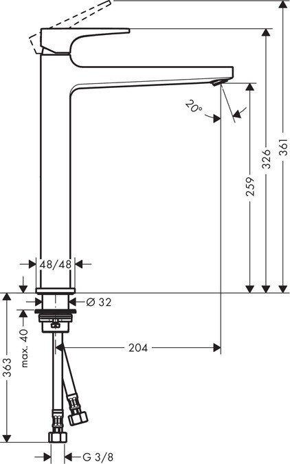 Hansgrohe Metropol 74512