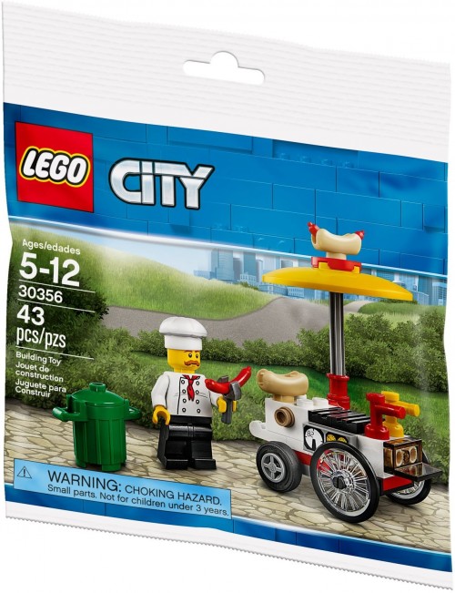 Lego Hot Dog Stand 30356