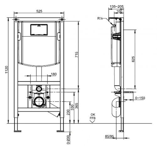 Villeroy & Boch ViConnect Pro 92214200 WC