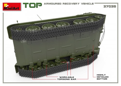 MiniArt TOP Armoured Recovery Vehicle (1:35)