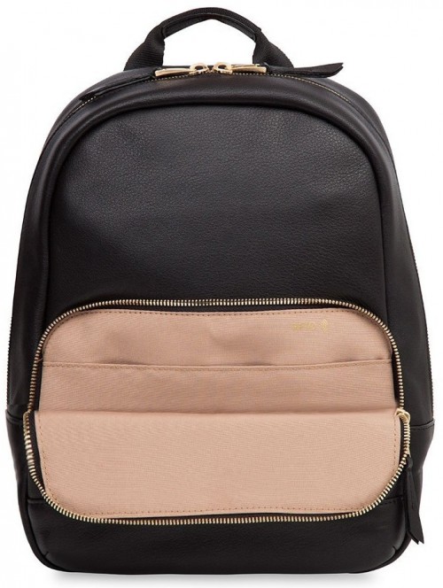 KNOMO Mini Mount Leather Backpack 10"