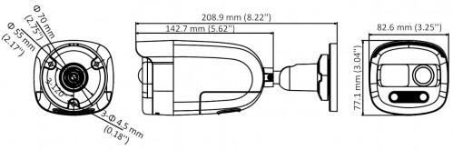 Hikvision DS-2CE12DFT-PIRXOF 6 mm