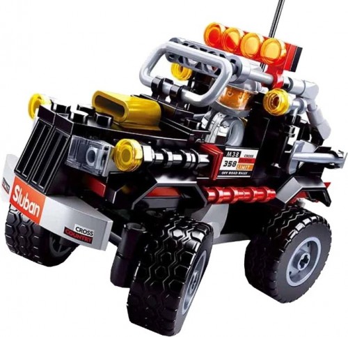 Sluban Offroad Black M38-B0663D