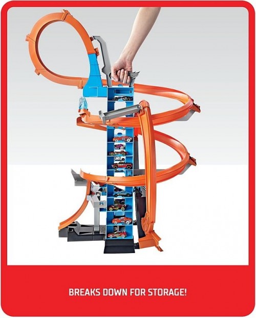 Hot Wheels Sky Crash Tower Trackset