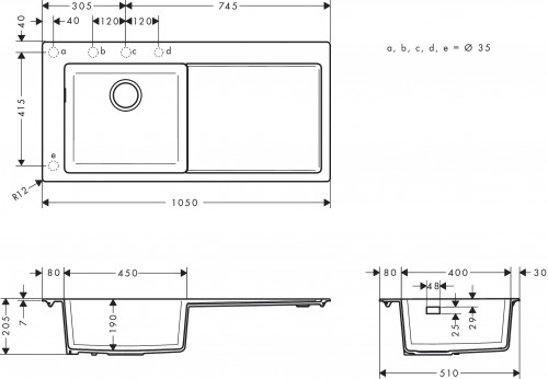 Hansgrohe S51 S5110-F450 43330