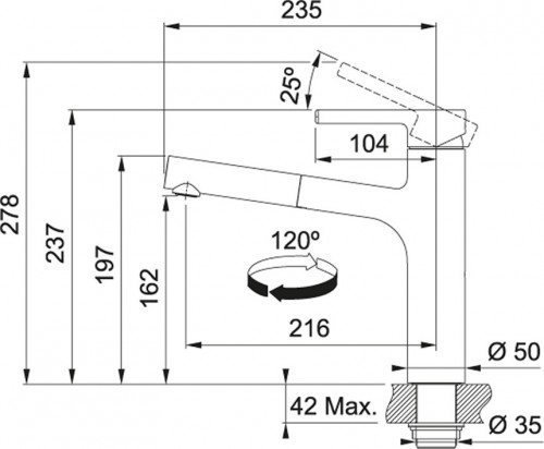 Franke Centro Pull Out 115.0600.098