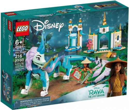 Lego Raya and Sisu Dragon 43184