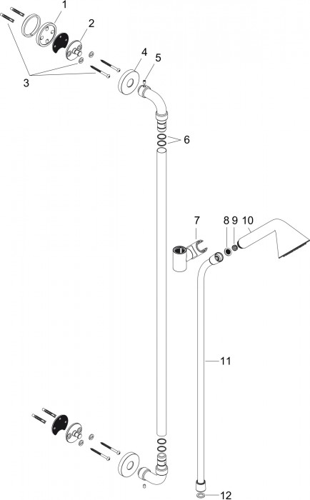 Axor Showers Front 26023000