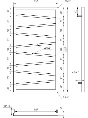 Genesis Aqua Genesis Light 530x1000