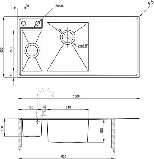 Deante Sinope ZDS 051P