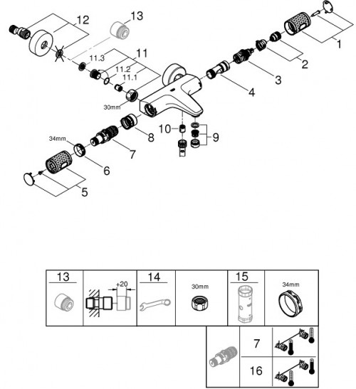 Grohe Precision Feel 34788000