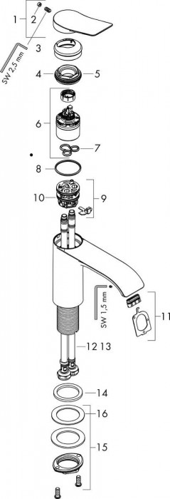 Hansgrohe Vivenis 75042000