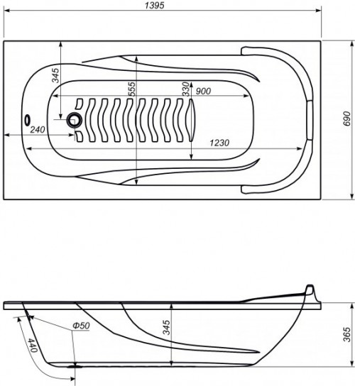 SWAN Mira 140x70 D.15.140.70