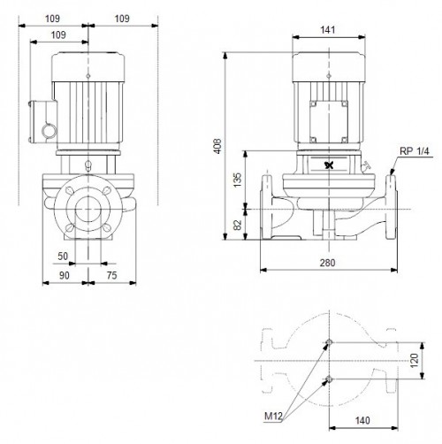 Grundfos TP 50-30/4