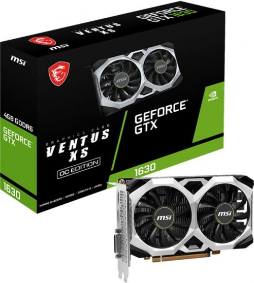 MSI GeForce GTX 1630 VENTUS XS 4G OC