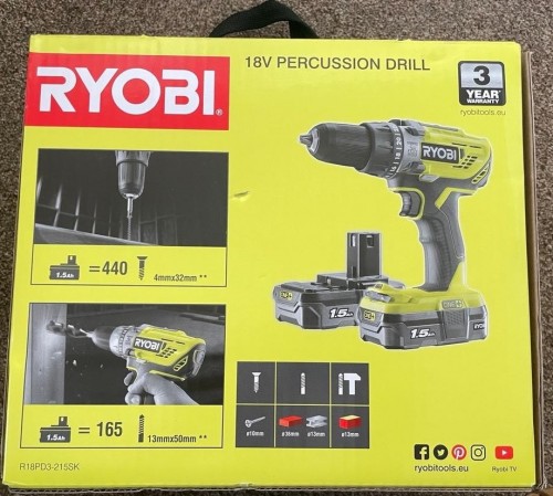 Ryobi R18PD3-215SK