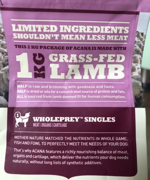 ACANA Grass-Fed Lamb 17 kg