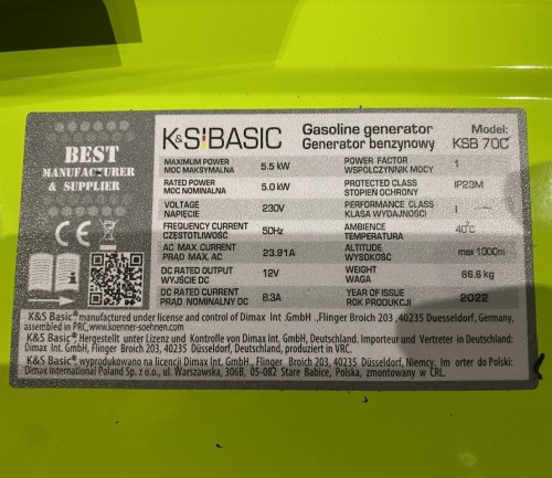 Konner&Sohnen Basic KSB 70C