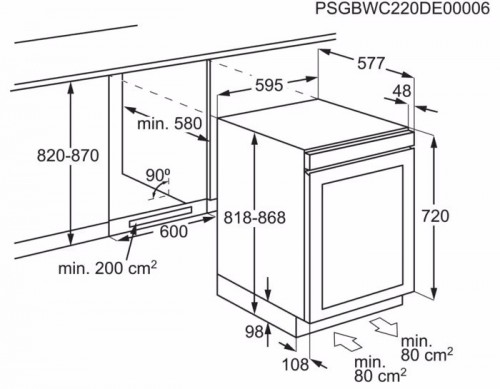 AEG AWUD 040 B8B