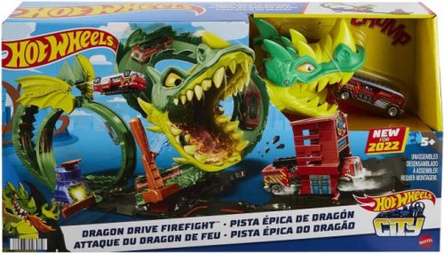 Hot Wheels Dragon Drive Firefight HDP03