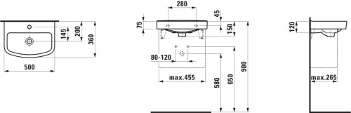 Laufen Kompas H8101500001041