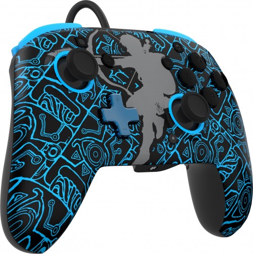 PDP Rematch Glow Wired Controller
