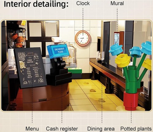 CaDa Cadabucks Coffee House C66005w