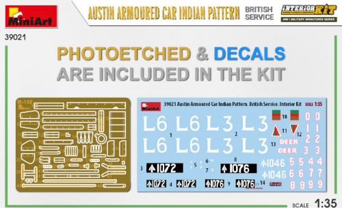 MiniArt Austin Armoured Car Indian Pattern British Service (