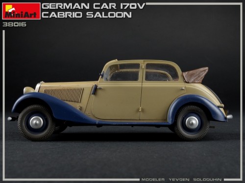 MiniArt German Car 170v Cabrio Saloon (1:35)