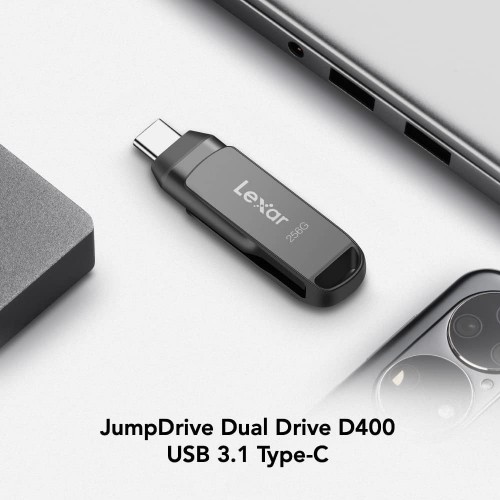 Lexar JumpDrive Dual Drive D400 256Gb