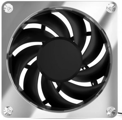 Alphacool Apex Stealth Metal Fan 2000rpm Chrome 120mm