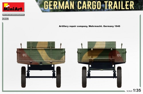 MiniArt German Cargo Trailer (1:35) 35320