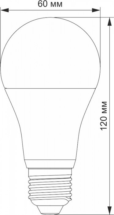 Videx A60e 12W 4100K E27 Sensor