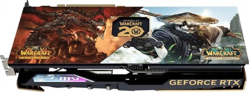 MSI GeForce RTX 4070 SUPER 12G GAMING SLIM World of Warcraft