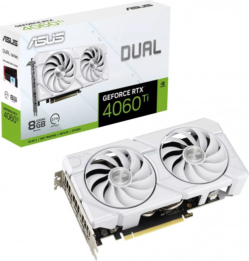 Asus GeForce RTX 4060 Ti Dual EVO White 8GB