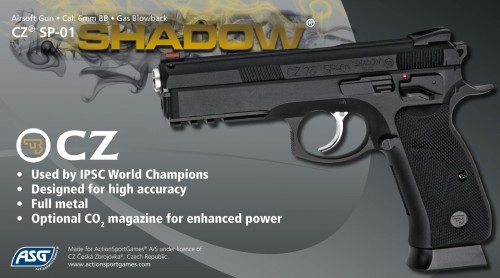 ASG CZ SP-01 Shadow Airsoft Combi