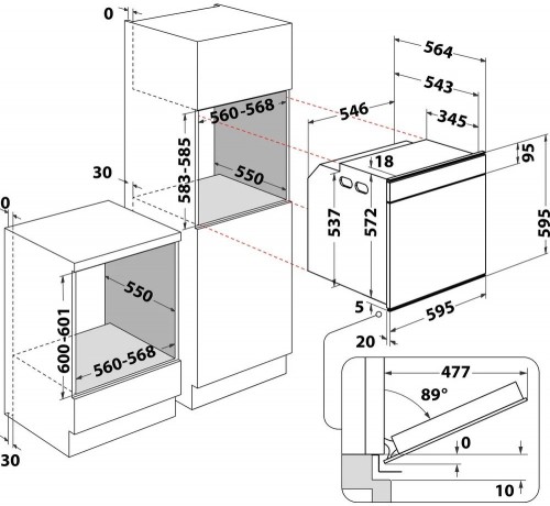 Whirlpool W7 OS4 4S2 H BL