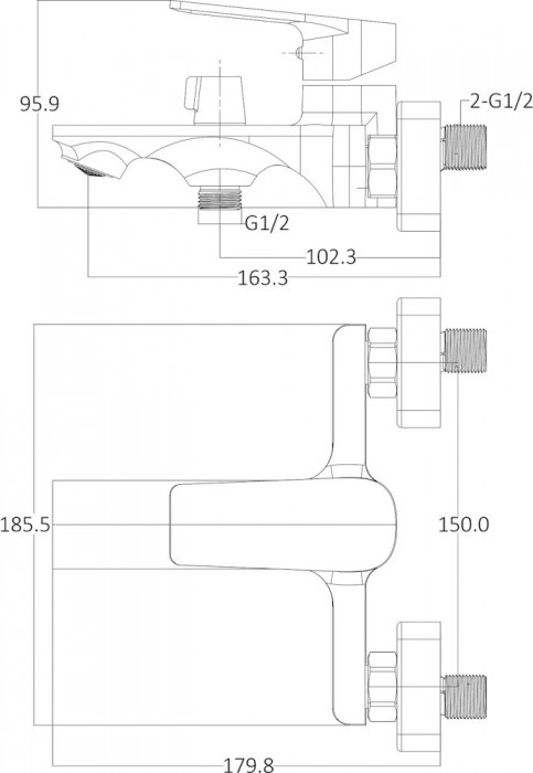 Globus Lux Bonn GLB-0102N