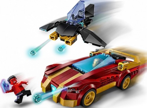 Lego Iron Man Car and Black Panther vs Red Hulk 76310