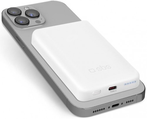 SBS Wireless Magnetic Power Bank 5000
