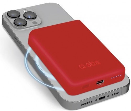 SBS Wireless Magnetic Power Bank 5000