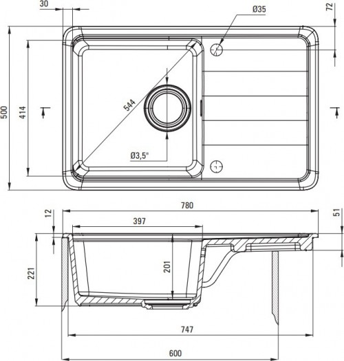Deante Momi ZCM 6113