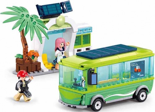 Sluban New Electric Bus M38-B1261