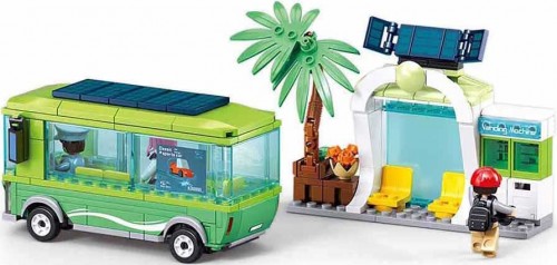 Sluban New Electric Bus M38-B1261