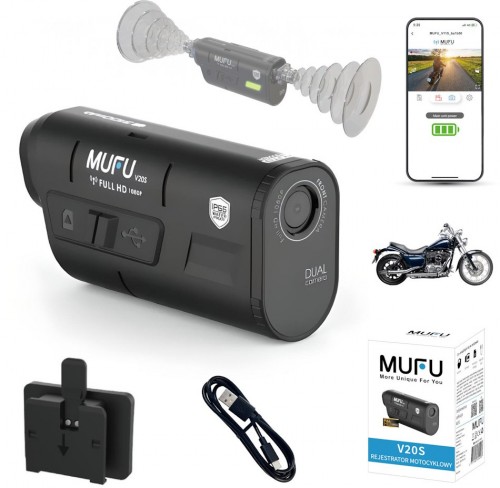 Mufu Moto Cam V20S